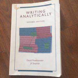 Writing Analytically